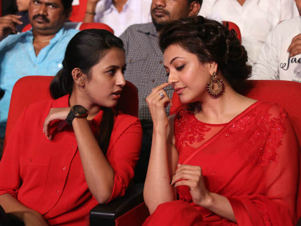Niharika-Kajal Bonding At GAV Music Release