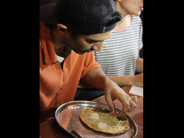 Aditya Ready To Have A Bite