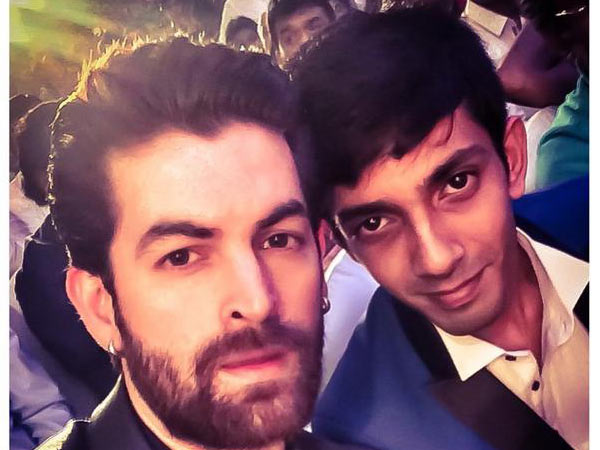 Anirudh Ravichander With Neil Nitin Mukesh