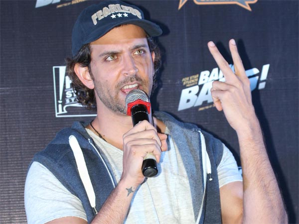 Hrithik Talking To The Kids