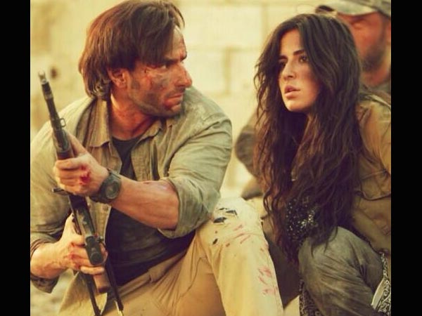 Saif And Katrina In War Field