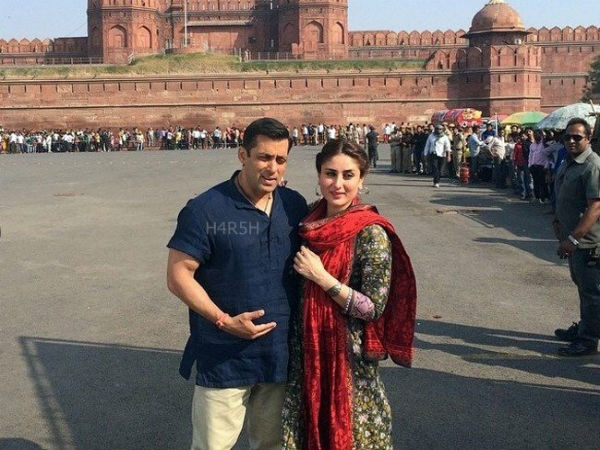 Sallu Bhai With Bebo