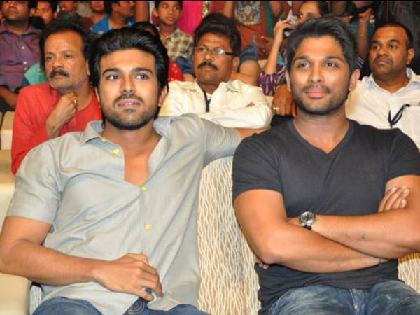 Ram Charan Teja and Allu Arjun