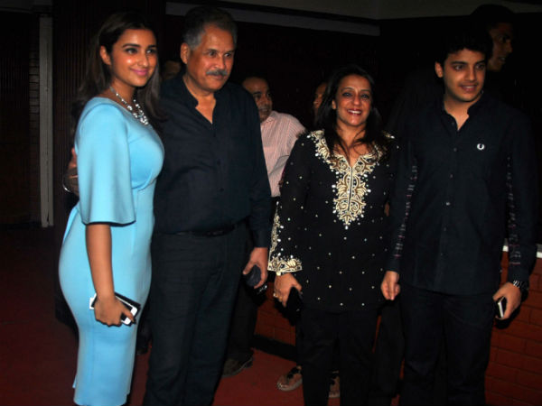 Parineeti With Family