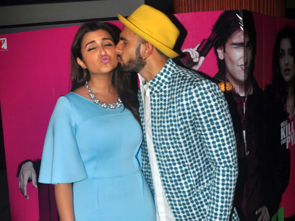Ranveer Kissing