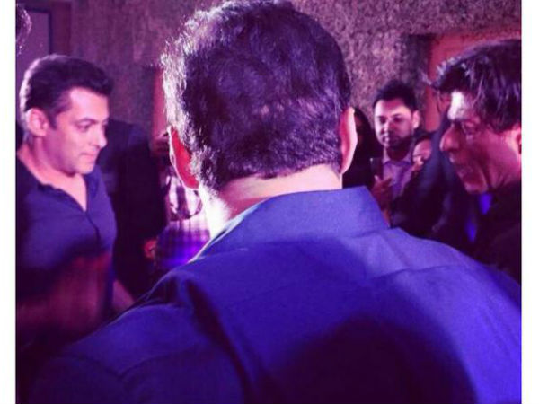 Shahrukh And Salman Meeting