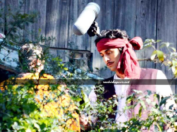 Ranbir On Sets Of Tamasha