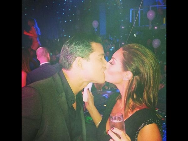 Mario Lopez and Courtney Mazza