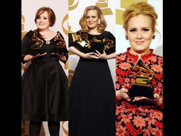 Most Grammys won in one night (Female)
