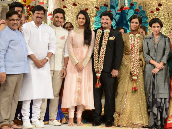 Allu Arjun And Sneha Reddy