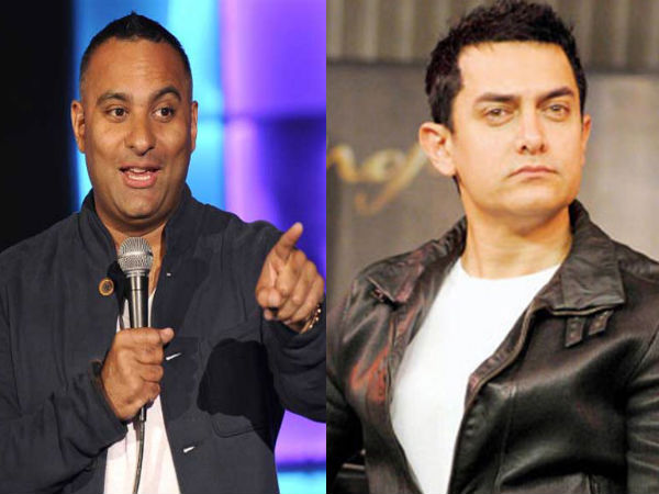 Russell Peters Aamir Khan Russell Peters Aamir Khan