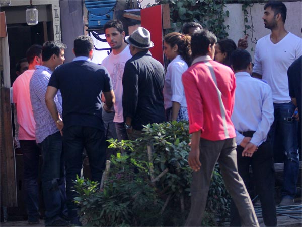 Sidharth In Shoot