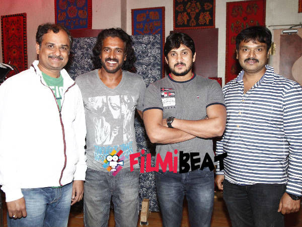 Team Krishna Leela With Real Star Upendra