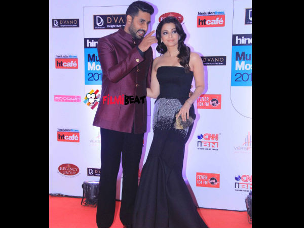Ash-Abhi At HT Most Stylish Awards