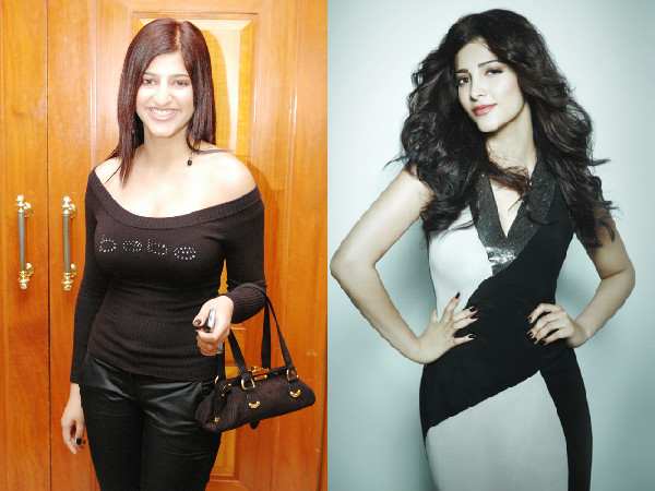 Shruti Hassan Before And After