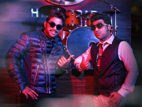 Styling Of Allu Arjun And Devi Sri Prasad