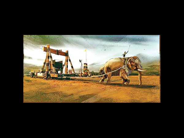 A Sketch For Baahubali