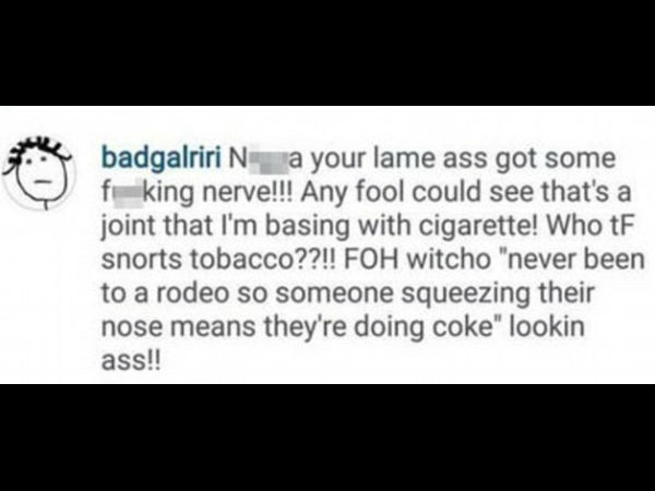 Rihanna Caught Rolling Or Sniffing? Watch The Suspicious Video Rihanna Caught Rolling Or Sniffing? Watch The Suspicious Video