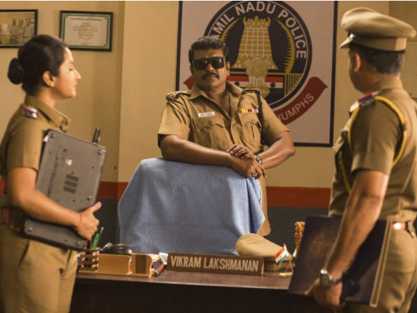 Parthiban As A Cop