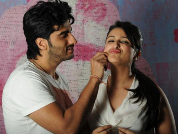 Cute Picture Of Arjun Parineeti