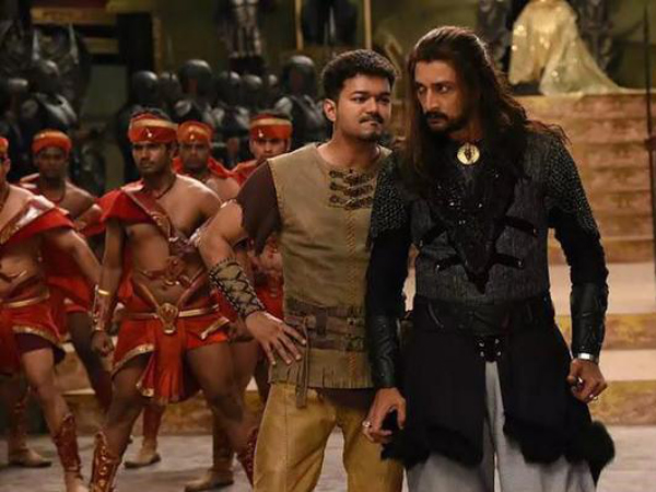 LEAKED: Exclusive Stills From Vijay's Puli, Makers Lodge A Police Complaint LEAKED: Exclusive Stills From Vijay's Puli, Makers Lodge A Police Complaint