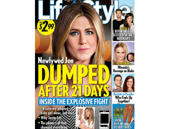 Jennifer Aniston Dumped By Justin Theroux? Jennifer Aniston Dumped By Justin Theroux?
