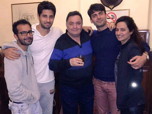 Fawad Khan With Rishi Kapoor