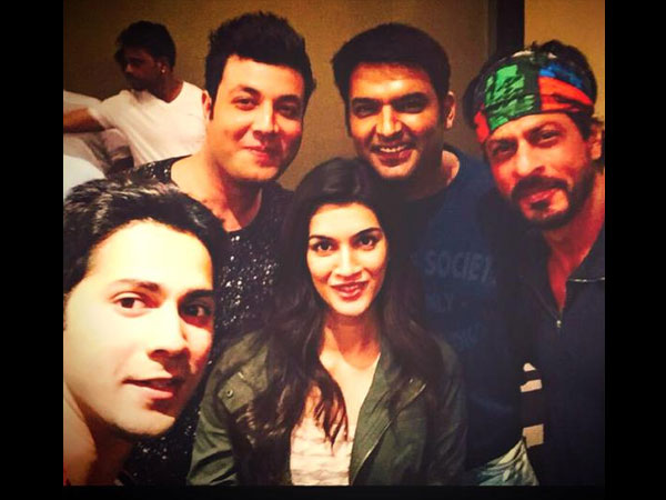SRK-Kapil Both Shared This Pic