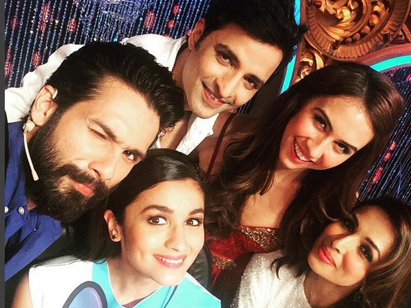 Another Selfie...Alia With Jhalak Judges