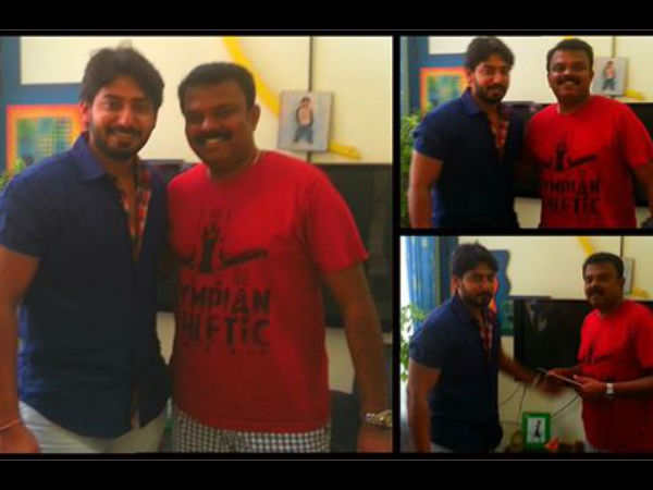 With PC Shekar