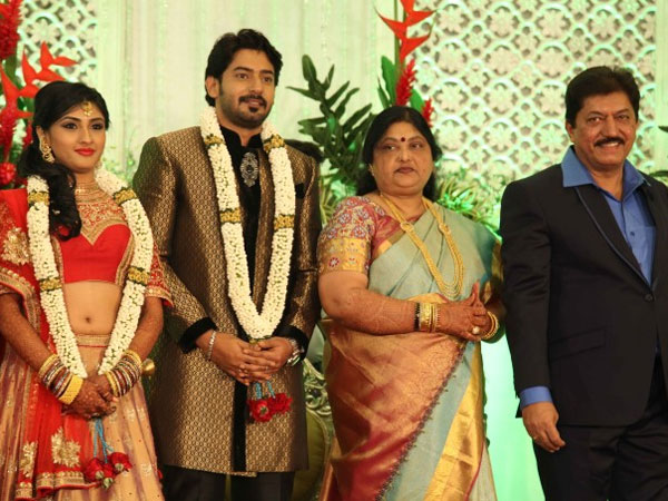 Prajju With Parents