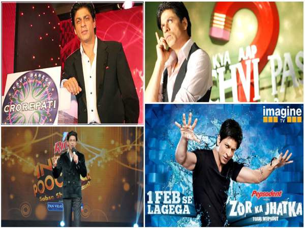 SRK Hosting Game shows