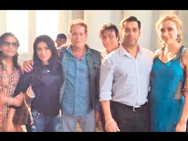 Iulia With Salman's Family