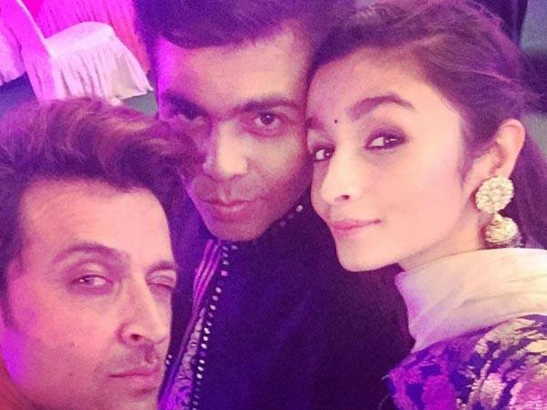 Hrithik’s Unseen Selfie With Alia