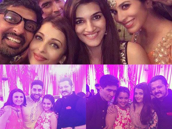 Aishwarya With Kriti & Other Guests