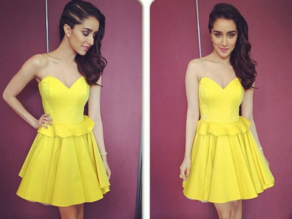 Shraddha In Yellow