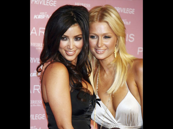 Kim & Paris Hilton Were BFFS