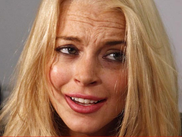 Lindsay Lohan On Hurricane
