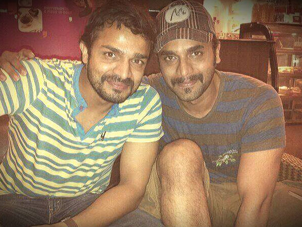 With Brother Vijay Raghavendra
