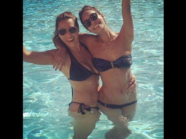 Lisa Haydon By The Pool