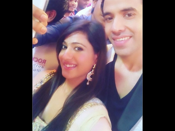 Akanksha Snapped With Tusshar