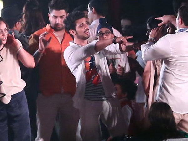 In Pic: Arjun Bijlani Enjoying Sangeet Event