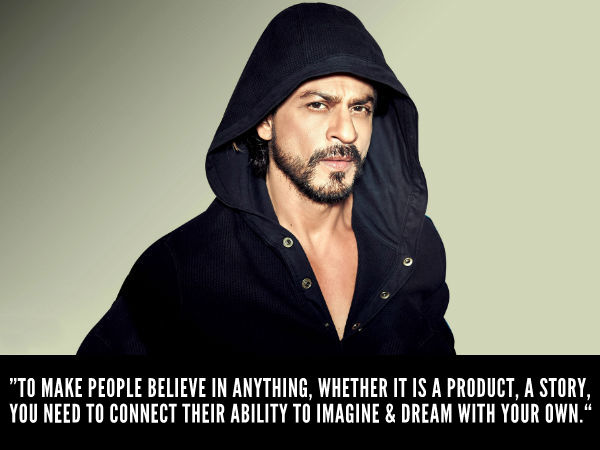 20 Inspiring & Best Quotes From Shahrukh Khan. - Filmibeat