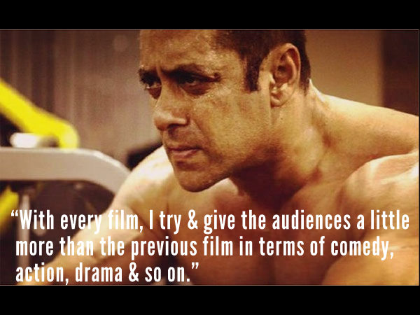 10 Amazing Quotes From Salman Khan. - Filmibeat