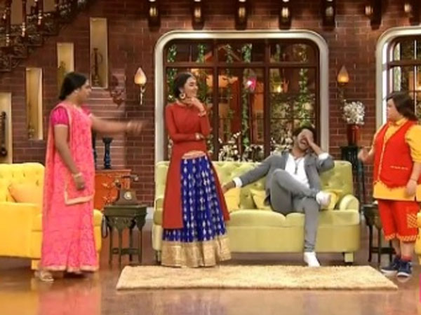 PICS: Swaragini's Ragini &amp;amp; Lakshya Have A Blast On Comedy Nights Live!