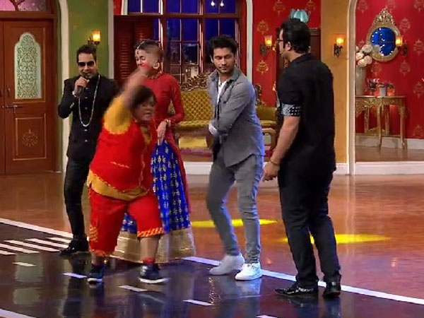 PICS: Swaragini's Ragini &amp; Lakshya Have A Blast On Comedy Nights Live!