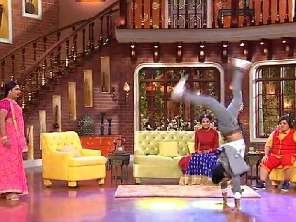 PICS: Swaragini's Ragini &amp; Lakshya Have A Blast On Comedy Nights Live!