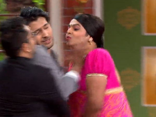 PICS: Swaragini's Ragini &amp;amp; Lakshya Have A Blast On Comedy Nights Live!