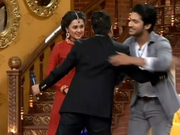 PICS: Swaragini's Ragini &amp;amp; Lakshya Have A Blast On Comedy Nights Live!