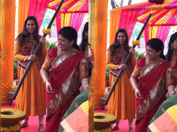 PHOTOS: Chiranjeevi's Daughter Srija's Mehendi Function & Ram Charan's